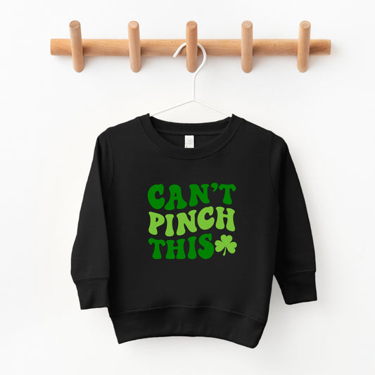 Can't Pinch This Shamrock | Toddler Sweatshirt