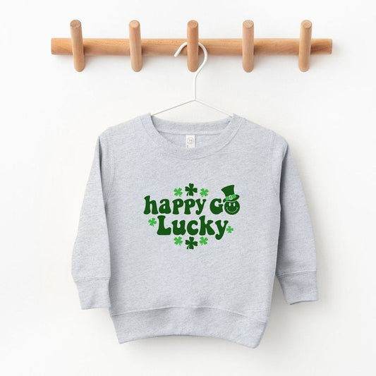 Happy Go Lucky Clovers | Toddler Sweatshirt