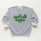 Happy Go Lucky Clovers | Youth Sweatshirt