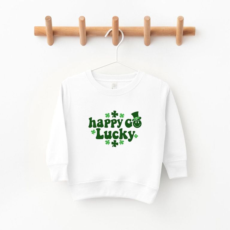 Happy Go Lucky Clovers | Toddler Sweatshirt