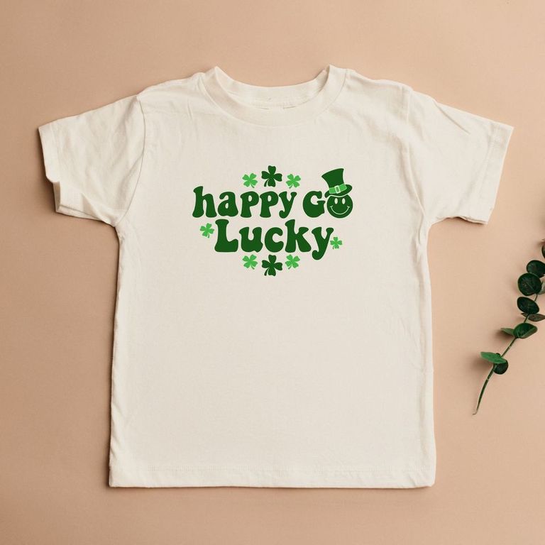 Happy Go Lucky Clovers | Youth Short Sleeve Crew Neck